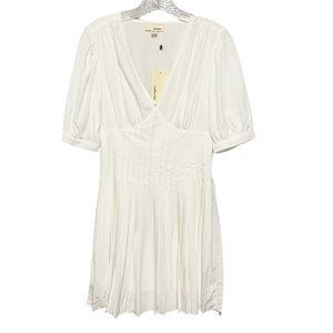 Elegant White Mini Dress